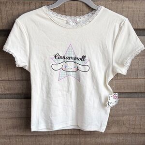 Forever 21 Cream Cinnamoroll Tee